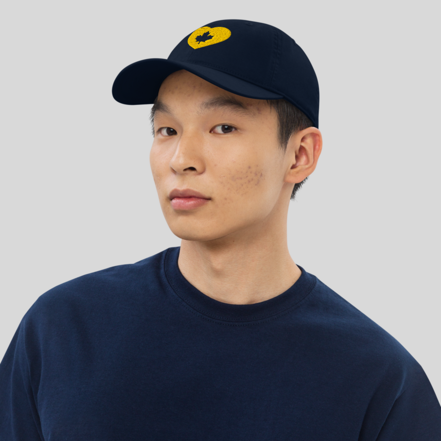 Yellow Heart | Canada | Organic dad hat