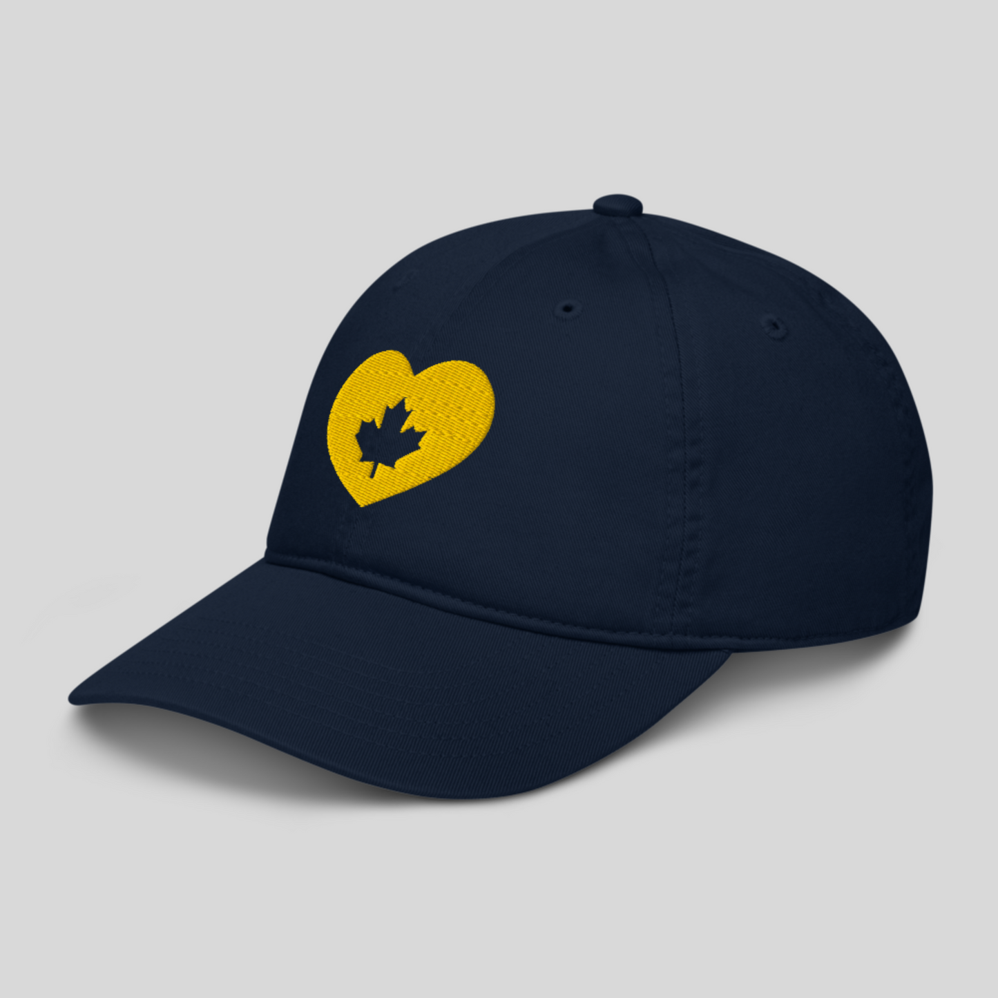 Yellow Heart | Canada | Organic dad hat