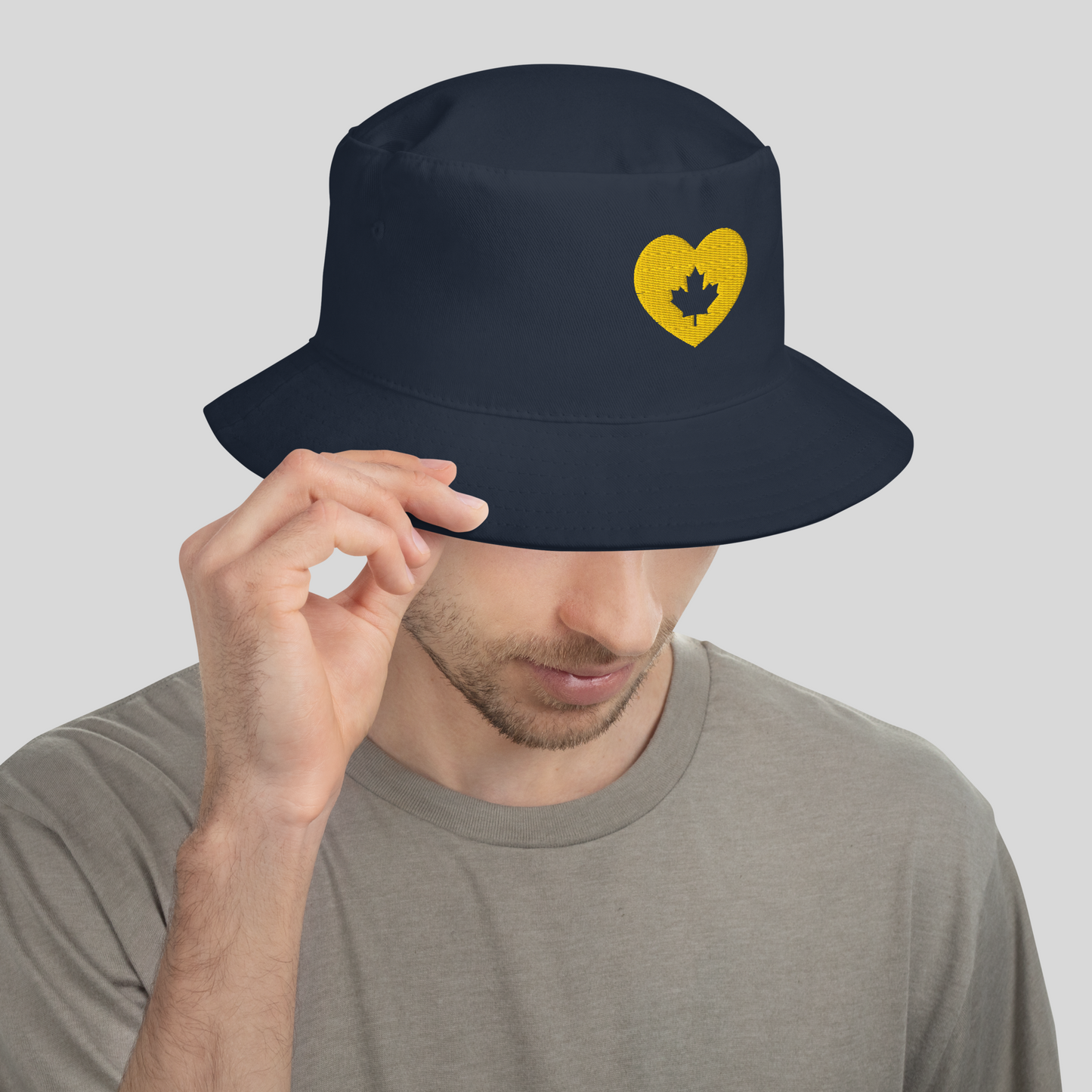 Yellow Heart | Canada | Bucket Hat