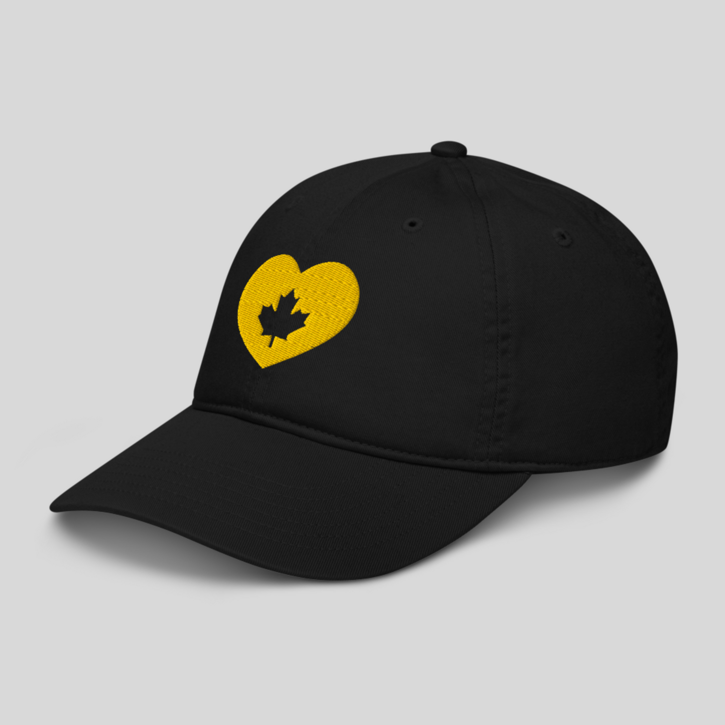 Yellow Heart | Canada | Organic dad hat