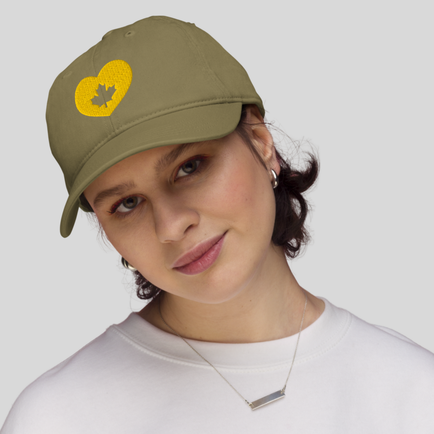 Yellow Heart | Canada | Organic dad hat