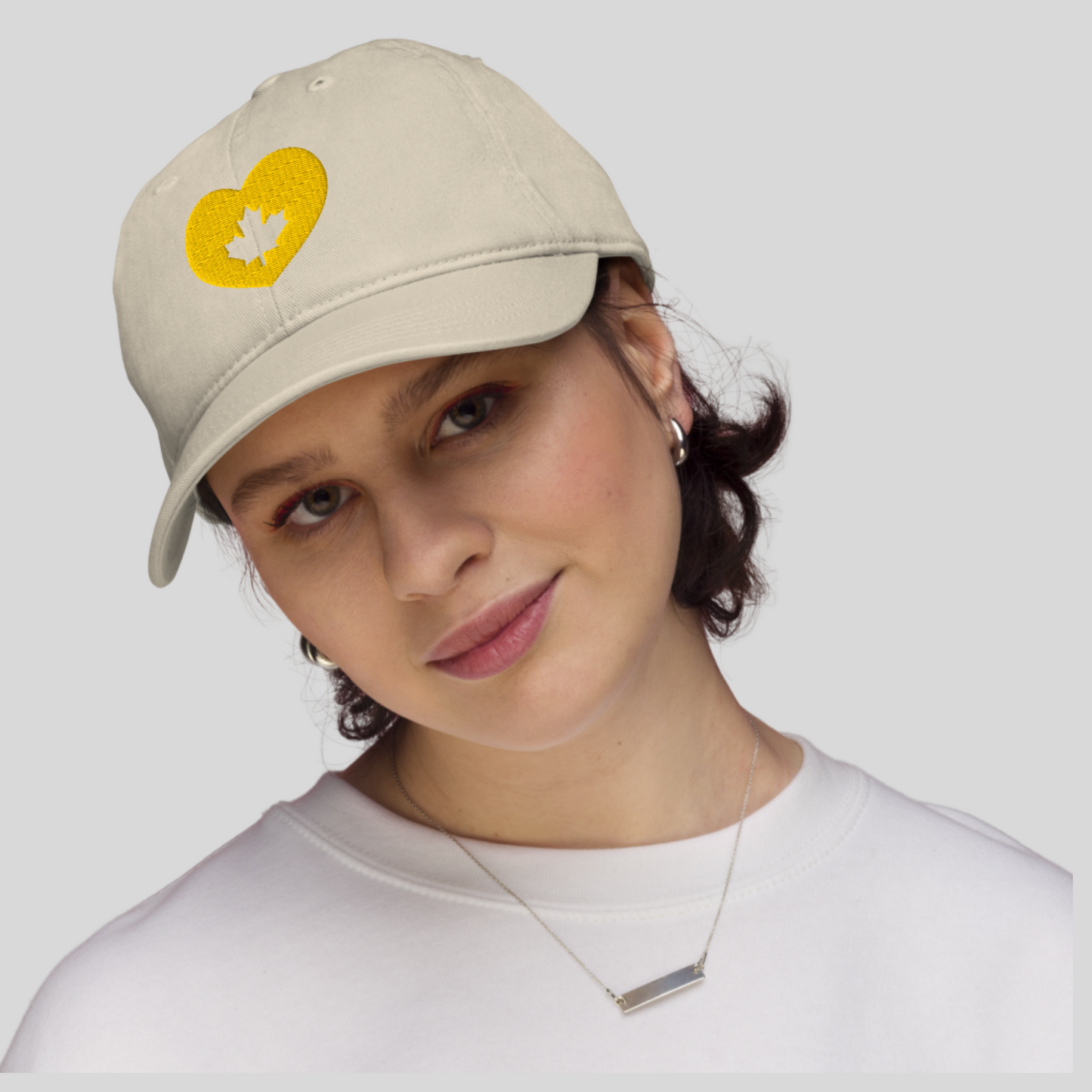 Yellow Heart | Canada | Organic dad hat